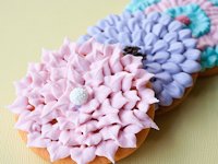 Cakewhiz Chrysanthemum Cookie